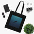 Deep Sea Dreamer Tote Bag in Black Cotton for Accessories.