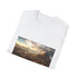 Shambala City of Light charcoal cotton crew neck T-shirt.