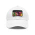 Neon Prism Chris Pratt Cap in White with Rectangular Patch.