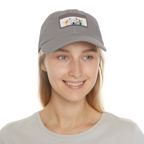 Watercolor Samoyed Charm Baseball Cap