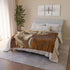 Desert Wind Forming Owl Face Plush Fleece Throw Blanket