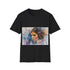Galactic Goddess Leia Tee in Charcoal, Crew Neck, Cotton T-Shirt