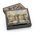 Buckingham Palace watercolor puzzle featuring architecture and history for puzzles enthusiasts.
