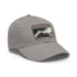 White Bugatti Speedster Cap with Light Brown Rectangle Patch