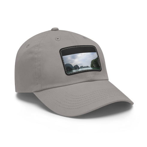 Halong Bay Emerald Waters Cotton Unisex Rectangle Hat White Light Brown