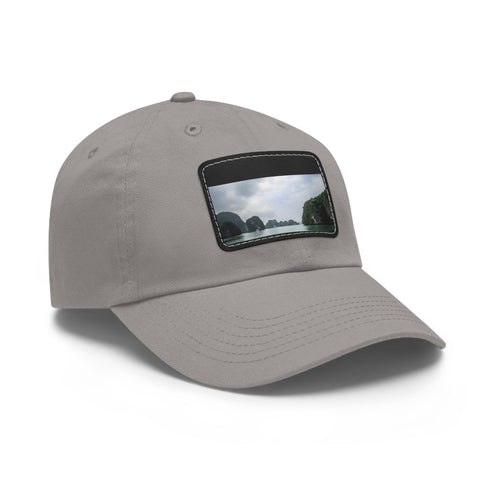 Halong Bay Emerald Waters Cotton Hat Unisex White Rectangle Variant