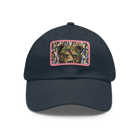 Bape Camo Murakami Collaboration Hat with Light Brown Patch