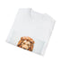 Geometric Prism Lion Head Abstract Graphic Unisex Softstyle T-Shirt - View 5 | Prints With Passion