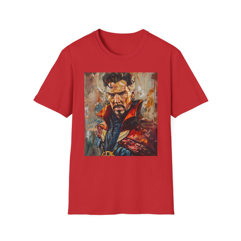Sorcerer Supreme Charcoal DrStrange T-shirt, DTG Crew neck, cotton blend.
