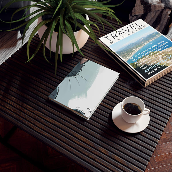 Here's another product title option, playing on the popular phrase:
Live, Laugh, Meow: A Cat Lover's Journal | Journals | Back to School, Desk, Hardcover, Home & Living, Journals, Journals & Notebooks, Paper | Prints with Passion