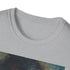 Charcoal cotton crew neck T-shirt featuring vibrant portrait of Rubeus Hagrid