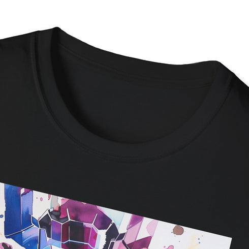 Charcoal Galactus T-shirt with cosmic logo for comfortable everyday wear