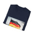 German flag inspired black, red, and gold tee - Cotton T-shirt.