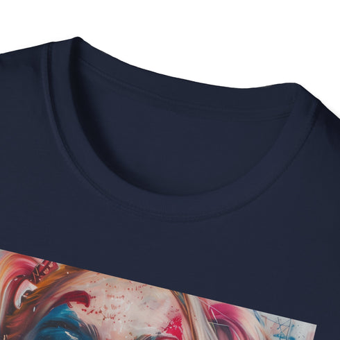 Harley Quinn charcoal cotton t-shirt, DTG print, regular fit, crew neck.