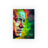 Neon Tom Hanks Artistic Journal - Vibrant watercolor portrait, lined pages, high-quality materials, great gift