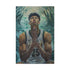 Canvas art showcasing Giannis Antetokounmpo's basketball dominance.
