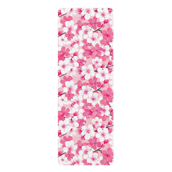 Pink Blossom Yoga Mat