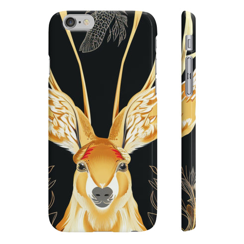 Whimsical Jackalope Jamboree Glossy iPhone 7 Plus Slim Phone Case