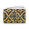 Artisan tile clutch bag with unique traditional craftsmanship inspired pattern.