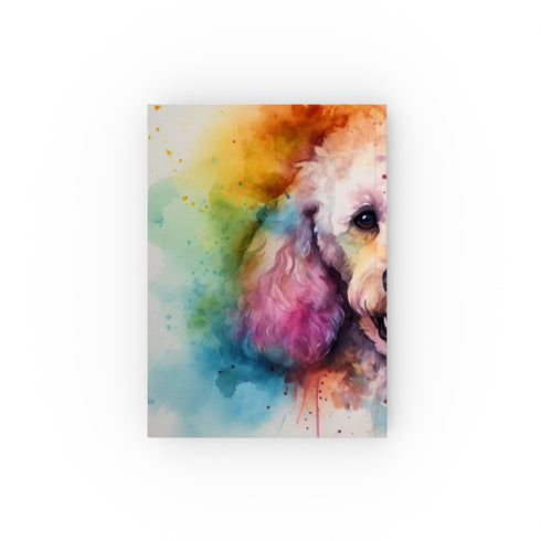 Charming Poodle Passion Journal - High-quality, stylish, perfect for dog lovers, dreamers, and gifts!