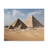 Vibrant 10" x 8" Pyramids Giza puzzle with intricate details.