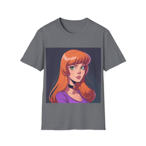 Mystery Solving Squad Tee in Charcoal, Regular Fit, Cotton Fabric