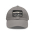 Elite Speedster Aston Martin DB5 baseball cap in white with light brown patch.