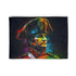 Neon watercolor Napoleon blanket for cozy rest and sleep space.