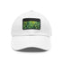 Gondorian Grove Baseball Cap in White with Light Brown Patch.