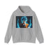Navy Goku Ultra Instinct Mastery Hoodie, Men's Unisex Regular Fit.