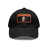 CommanderinChief Cap: Barack Obama logo on white hat with light brown patch.