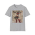 Harley Quinn graphic t-shirt in charcoal, regular fit, DC Comics themed.