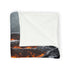 Lava Staircase in Frozen Jungle Plush Fleece Throw Blanket