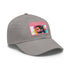 Neon Dreams Bradley Cooper Watercolor Cap in White with Light Brown Patch.