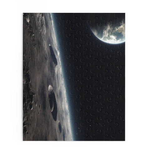 Stunning Earth from space puzzle with 120 pieces.