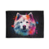Cozy Samoyed Dreams Blanket with Sublimation Print