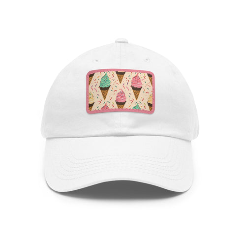 Sweet Treats Cap: Seamless Cone with Sprinkles Design