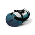 Ocean whale duffel bag with serene whale swimming in ocean design.