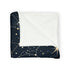 Celestial Constellation Stars Night Sky Plush Fleece Throw Blanket - View 8 | Prints With Passion