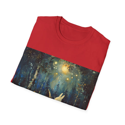 Whimsical Moomin Love Story Charcoal T-Shirt, Summer Pick.