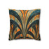 Abstract art deco pillow case for modern bedroom decor - unique design adds flair to your space