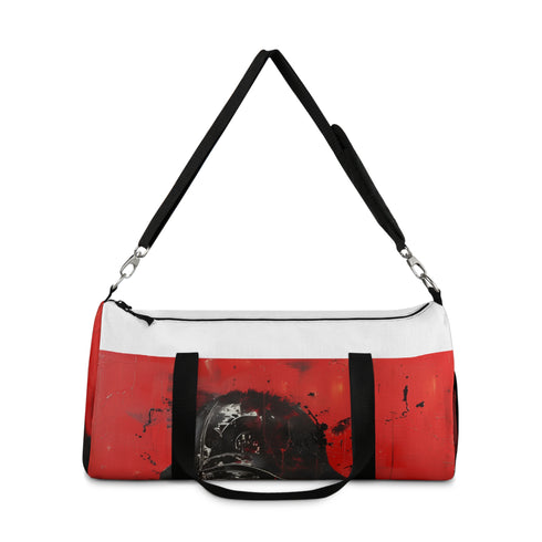 Darth Vader Sith duffel bag with all-over print design.