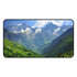 Alpine Desk Mat Collection - Tranquil French Alps view for nature-inspired workspace decor