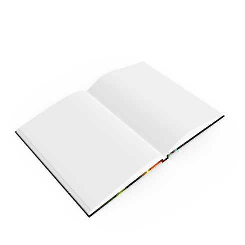Neon-infused Napoleon journal, perfect for history buffs & strategic thinkers