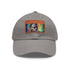 Kevin Hart Neon Watercolor Cotton Unisex Hat with Light Brown Patch