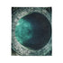 Stargate Opening Beneath Ocean Floor Plush Fleece Throw Blanket
