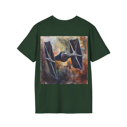 Charcoal Tie Fighter Star Wars t-shirt, cotton, regular fit.