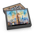 Empire State watercolor jigsaw puzzle 120 pieces art architecture challenge.