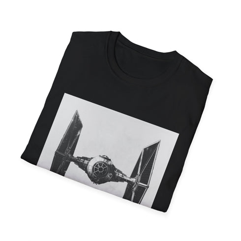 Star Wars Tie Fighter Charcoal T-Shirt for Men and Women