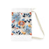 Floral Pattern Laundry Bag for Stylish Laundry Transport - Durable Material, Vibrant Design